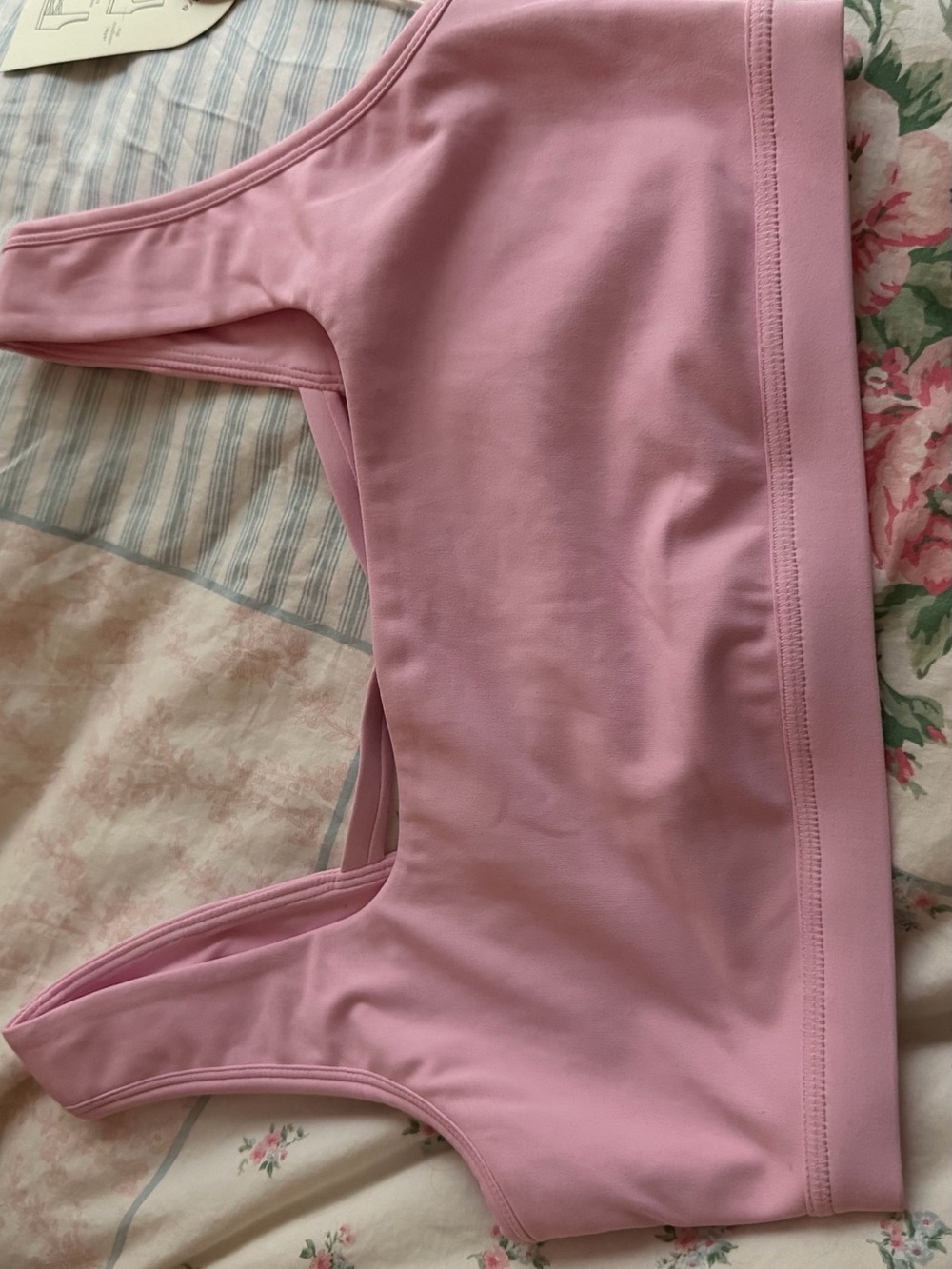 Blogilates Sports Bra in Light Pink